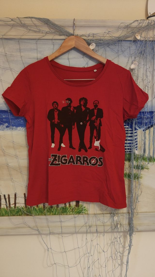 Camiseta Los Zigarros roja
