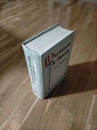 Diccionario de filosofía 
