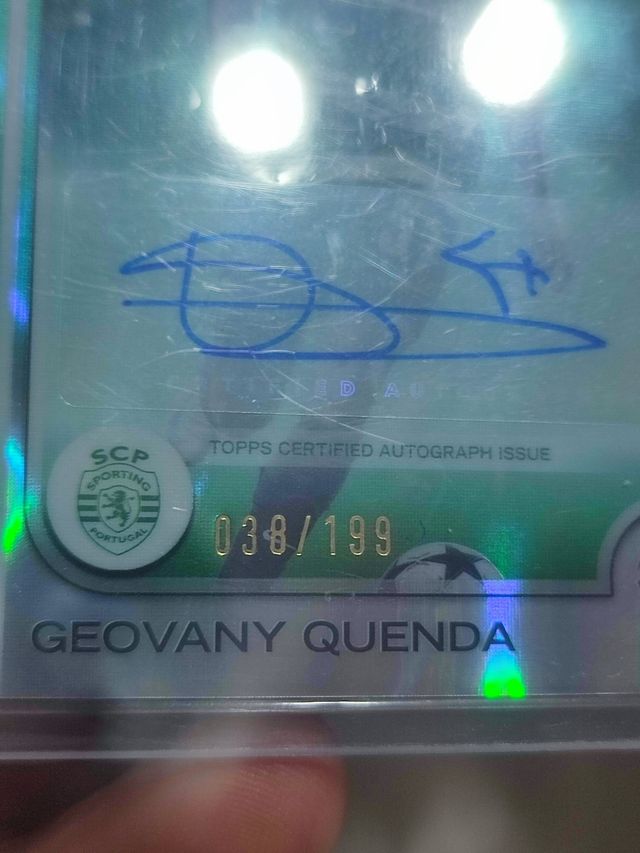 Croma Topps Quenda #95/199 Rookie auto