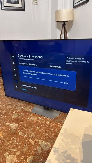 TV SAMSUNG 65" Negra