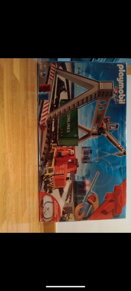 Tren Playmobil RC con grúa