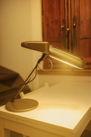 Lampada da tavolo Arteluce Anello modernariato 