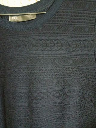 Vestido azul punto - Talla M