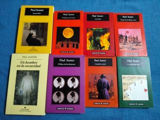 Lote de libros de Paul Auster.