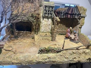 Belén navideño artesanal