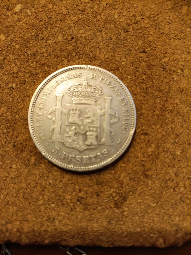 5 Peseta España - Moneda Antigua
