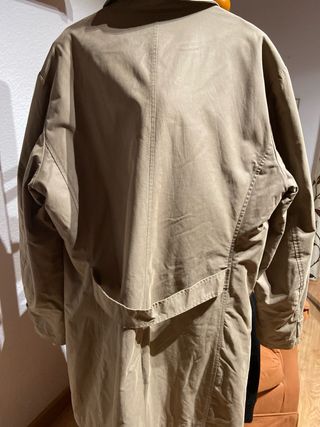 Gabardina Benetton beige hombre