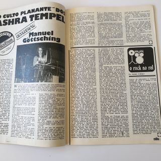 amon dull II rare magazine 1978 show in portugal a