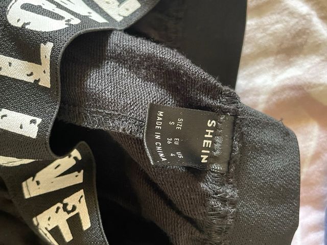 Pantalones deportivos Shein negros