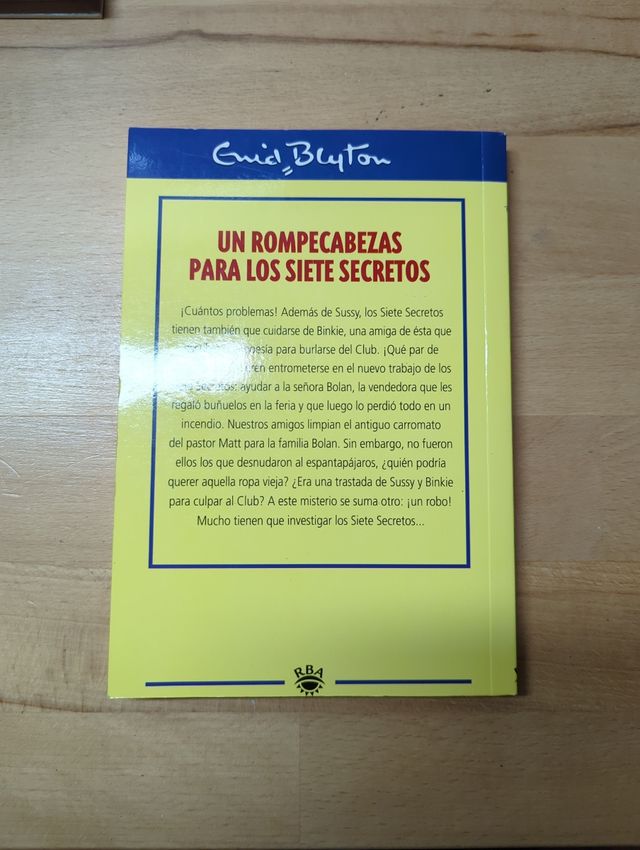 Un rompecabezas para los siete secretos