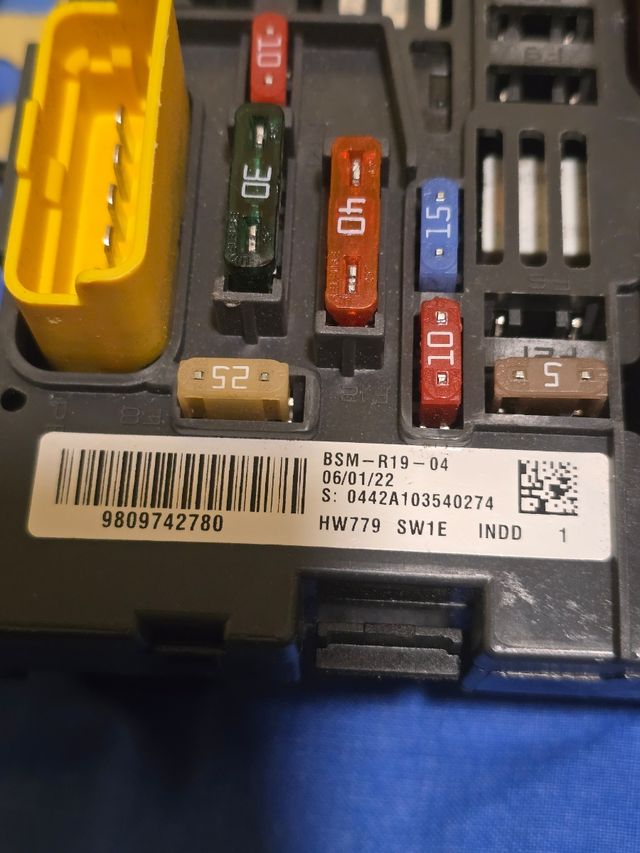 BSM-R19-04: Módulo de control Peugeot Citroën