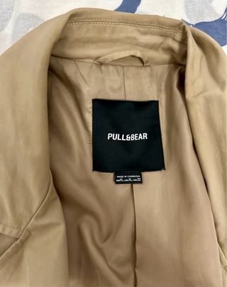Trench beige Pull&Bear