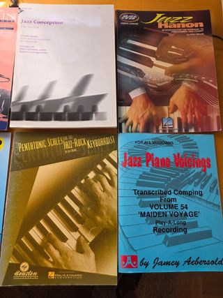 Métodos de jazz para piano