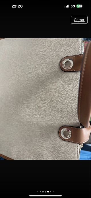 Bolso Tous beige - Gran capacidad