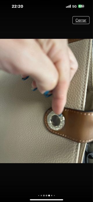 Bolso Tous beige - Gran capacidad