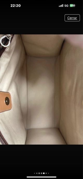 Bolso Tous beige - Gran capacidad