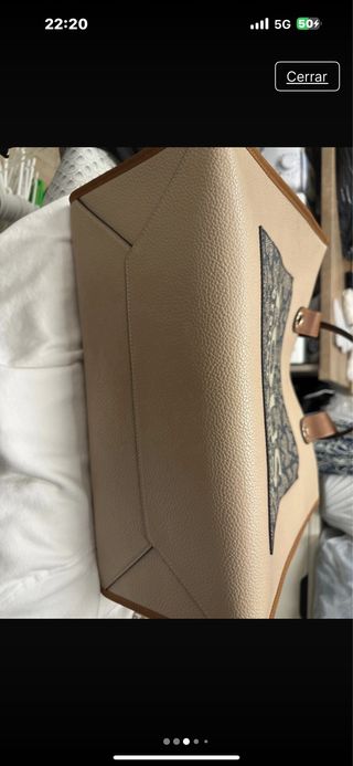 Bolso Tous beige - Gran capacidad
