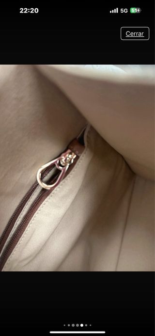 Bolso Tous beige - Gran capacidad
