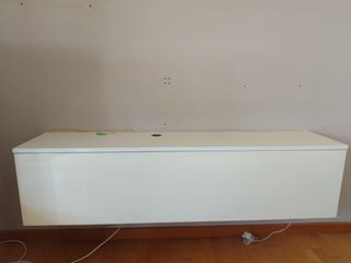 Mueble TV blanco - Colgante