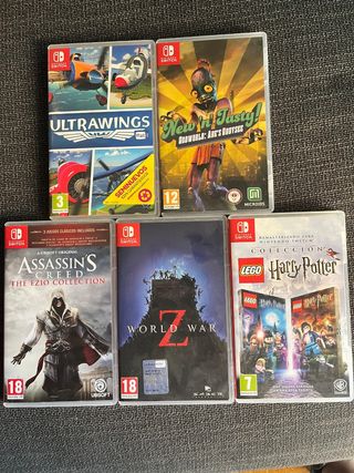 Nintendo Switch - Azul y Rojo
