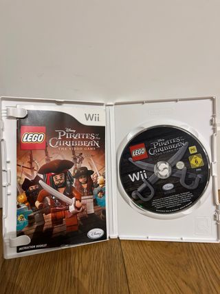 Piratas of the Caribbean lego Wii