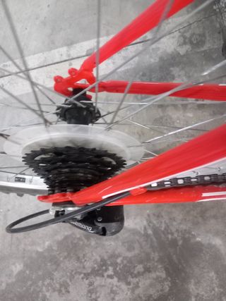 Bicicleta niño 24" roja Mitcal