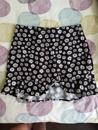 Mini Falda estampada Flores Pull&Bear