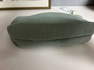 Neceser tejido verde menta