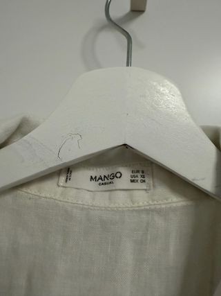 Mono Mango blanco lino