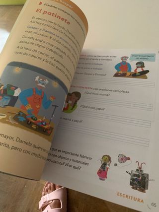 Lengua Castellana 1 primaria . Primeros pasos.