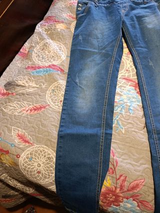 Peto vaquero azul, queda muy chulo no ago envios 