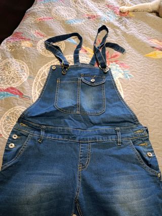 Peto vaquero azul, queda muy chulo no ago envios 