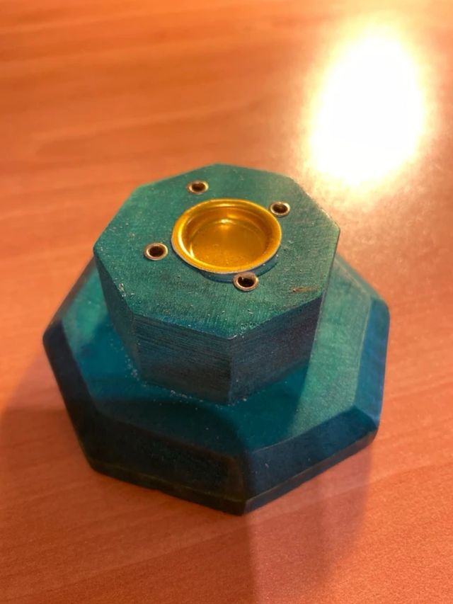 Quemador Incienso Madera Verde