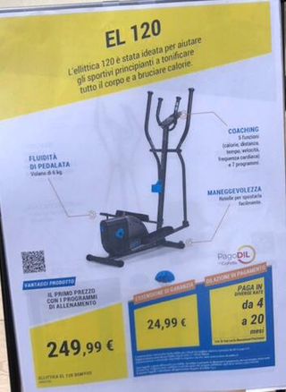 Ellittica Fitness - usata