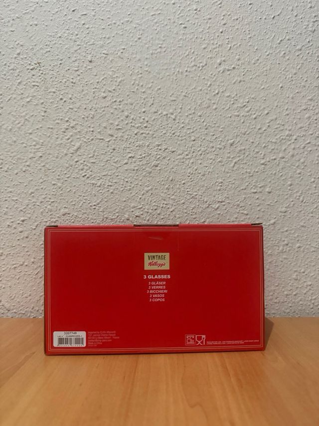 Vasos Kellogg's Vintage