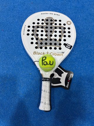 Pala pádel Black Crown pitón  White