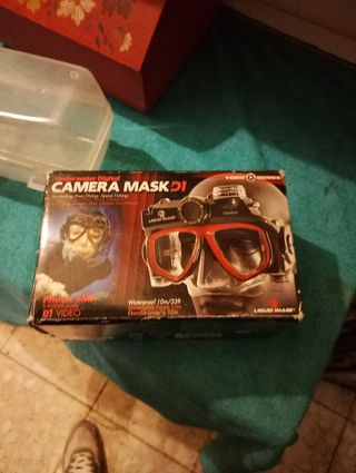 Máscara gafas   Cámara Buceo Liquid Image D1