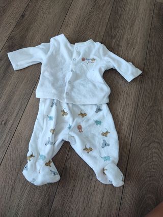 3 Pijamas Bebé Recién Nacido reborn