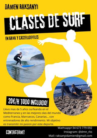 Clases de Surf Particulares