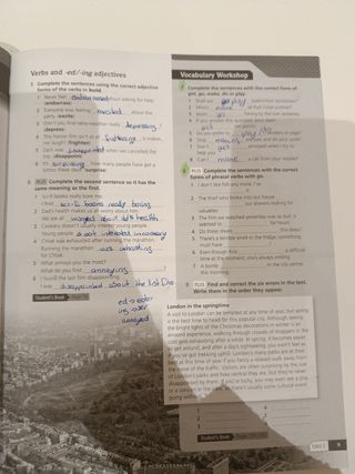 Key to Bachillerato 1. Workbook