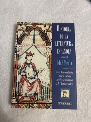 historia de la literatura española 1 volumen 1