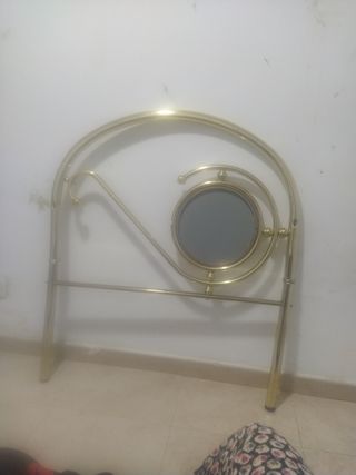 Cabecero cama 90cm - Dorado