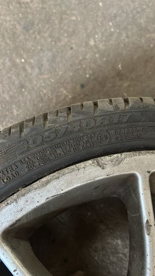 4 Llantas aluminio usadas