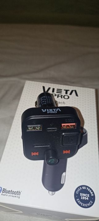Bluetooth para el coche, mechero FM Transmitter