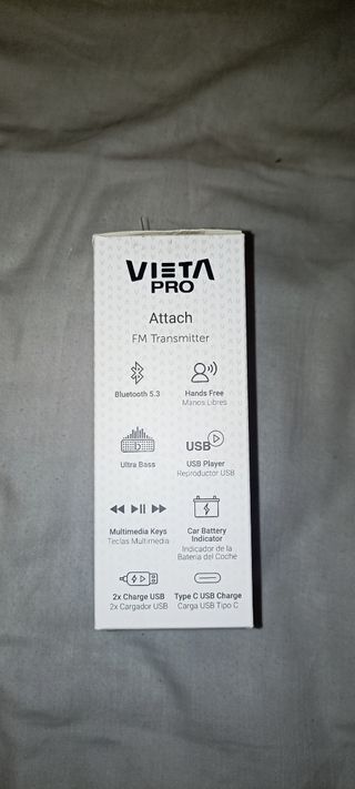 Bluetooth para el coche, mechero FM Transmitter