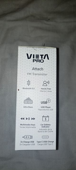 Bluetooth para el coche, mechero FM Transmitter