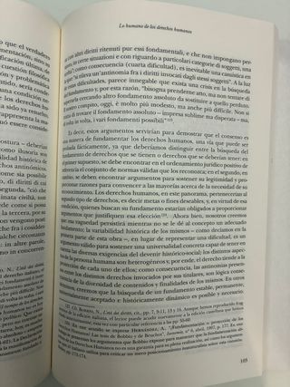 Lo humano de los derechos humanos