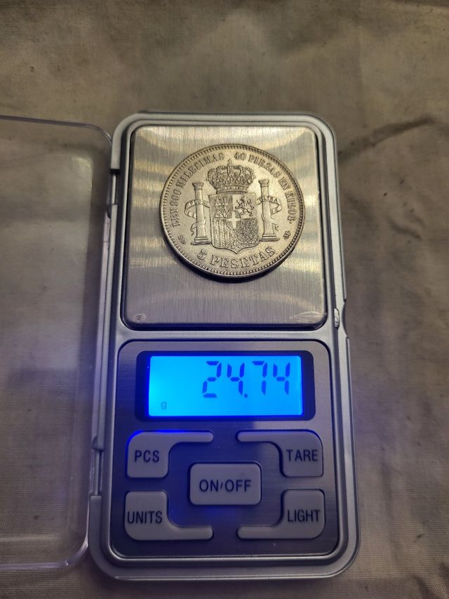 5 Pesetas Amado I - Moneda Plata