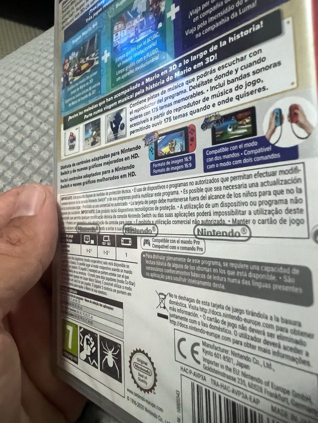 Super Mario 3D All-Stars - Switch
Sin abrir