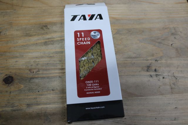 Cadena Taya 11 velocidades - Dourada nueva